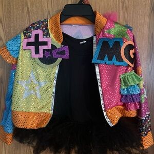 Colorful Kids Jacket with Fun Patches